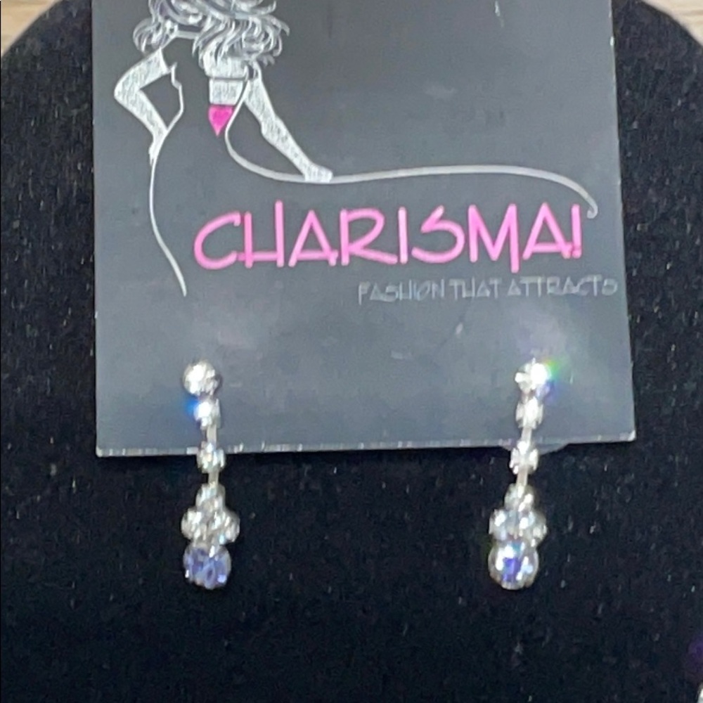 Tanzantine & Crystal Rhinestone Set - Picture 4 of 5